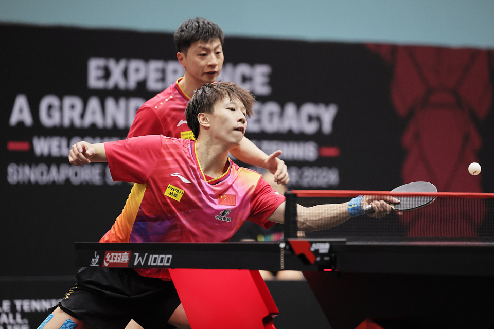 关于英国乒乓球队绝地反击奥地利乒乓球队，马龙统治全场的信息